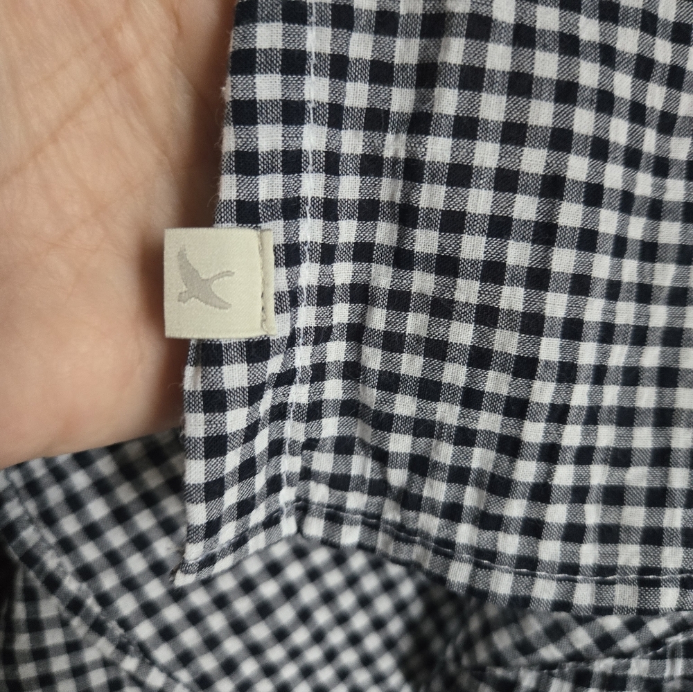 EDDIE BAUER Lightweight Cotton Gingham Shirt - Picture 5 of 10